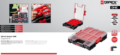 QBRICK ONE ORGANIZER M Ящик для инструментов, маленький