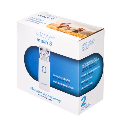 VITAMMY MESH 5 НОВЫЙ ПОРТАТИВНЫЙ СЕТОЧНЫЙ ИНГАЛЯТОР
