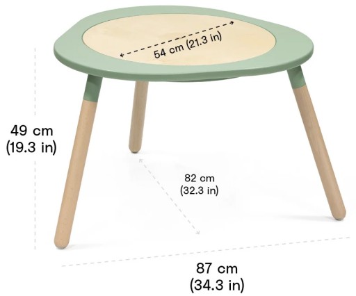 Stokke MuTable V2 многофункциональный, креативный детский стол + стул