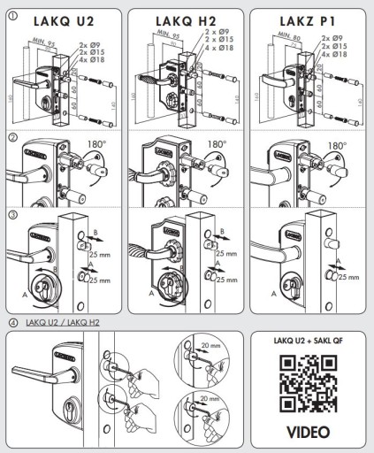 Промышленный замок Locinox LAKQ4040 U2L