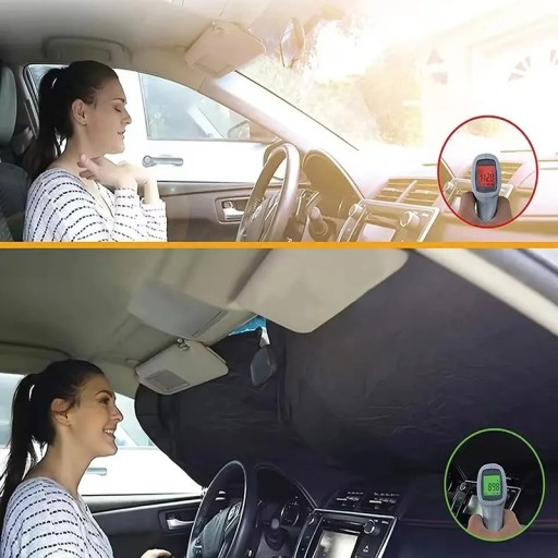 Солнцезащитный козырек на лобовое стекло автомобиля