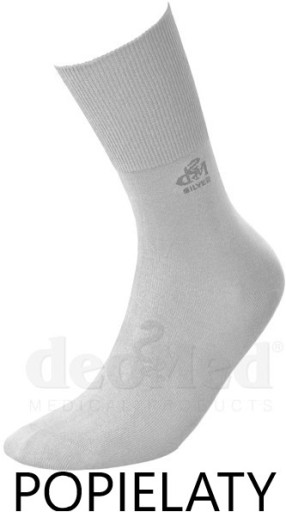 Медицинские носки DeoMed Cotton Silver, темно-синие