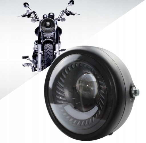 ФАРА 6,5-дюймовый ретро-мотоцикл Bobber Chopper