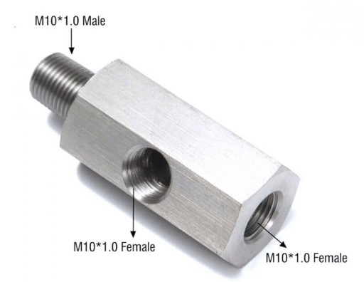Адаптер датчика давления масла TurboWorks M10x1