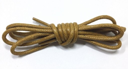ЛАЗЫ, ШНУРКИ ВОЩЕНЫЕ, круглые, 100 см