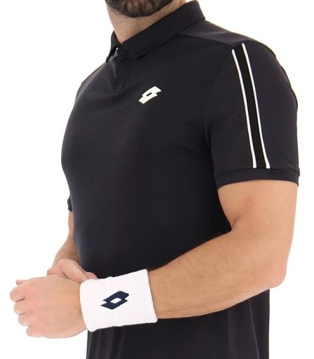 ФУТБОЛКА МУЖСКАЯ LOTTO POLO SQUADRA II ЧЕРНАЯ XXL