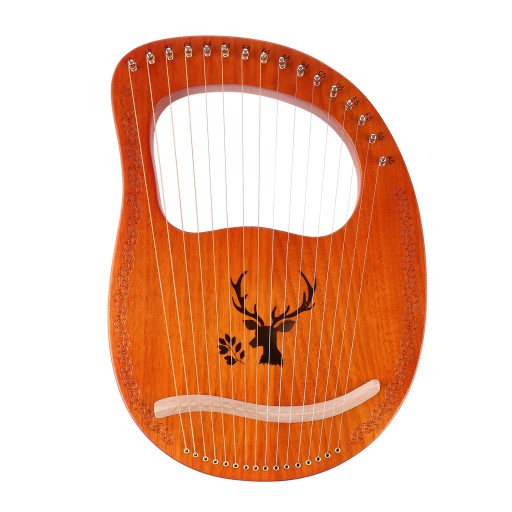 INSTRUMENTY MUZYCZNE HARFA LITROWA HARFA RĘCZNA INSTRUMENT HARFA 16-TONOWA