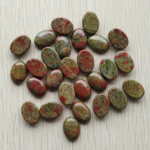 Модный смешанный натуральный камень Овальный CAB CABOCHON