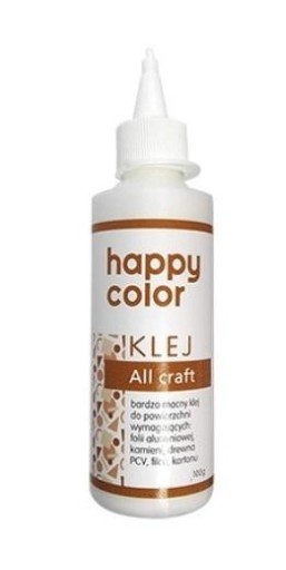 HAPPY COLOR Klej Płynny do Plastiku Drewna 100g