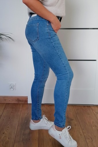 Джинсы MS4 M.SARA классические утягивающие 44 XXL (33, 34)