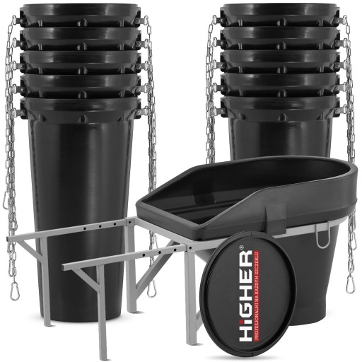 Комплект желобов для мусора HIGHER 7м STRONG