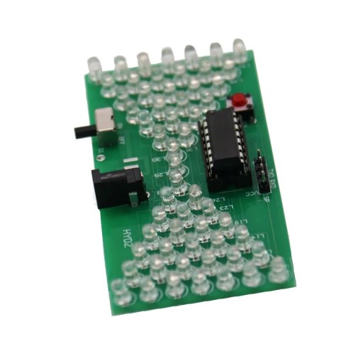 Электронные песочные часы 57 LED для уроков пайки.