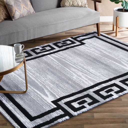 Модный ковер 80х150 BCF Canvas Soho 04 - Греческий узор