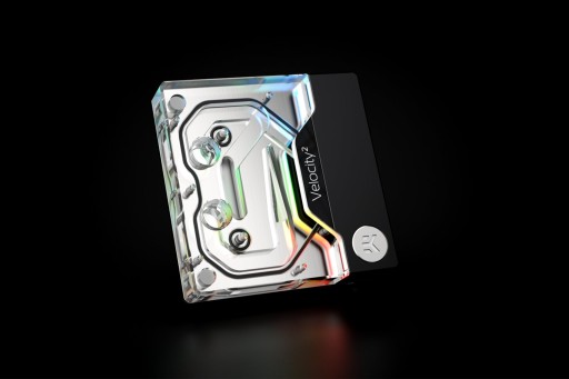 Водоблоки EK EK-Quantum Velocity2 D-RGB - 1700, никель + акрил