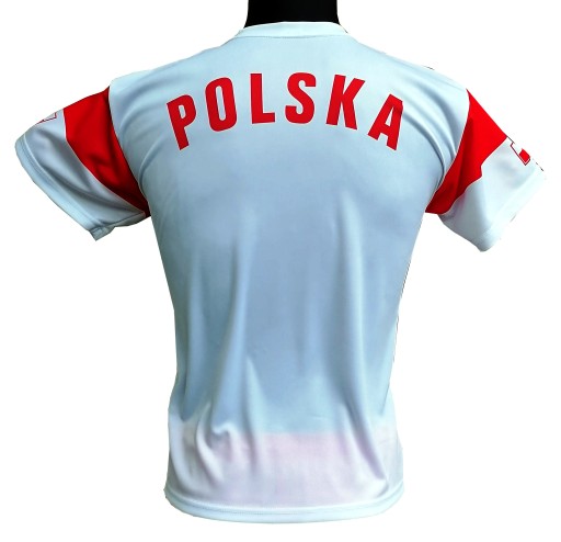 Футболка болельщика Польши, большой орел, 128 см.