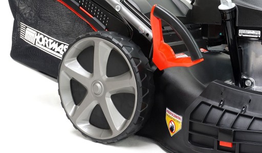 Бензиновая газонокосилка HORTMASZ 4в1, привод HONDA 167cc