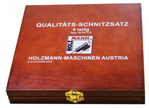 Стамески для резьбы Holzmann 6 шт SCH6TLG
