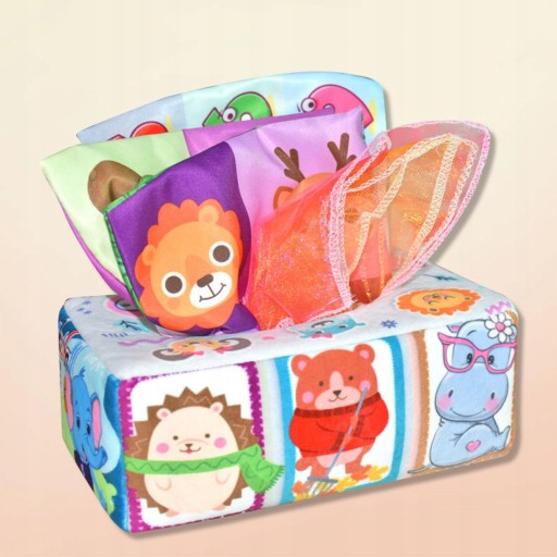 Коробка для салфеток Montessori Toys Crinkle