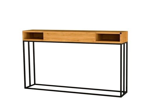 KONSOLA 140 cm DREWNO LITE DĄB OLCHA SKD-295