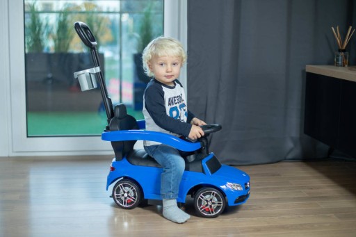 Mercedes AMG райдер, ходунок, толкатель, резиновые колеса
