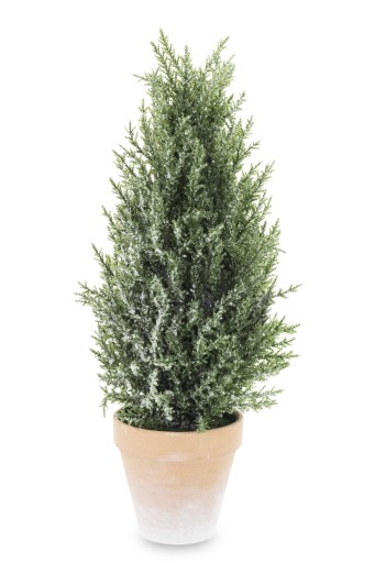 CHOINKA SZTUCZNA MAŁA 42CM NA BIURKO KOMODĘ
