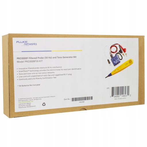 Кабельный локатор Fluke Networks Pro3000F, 50 Гц