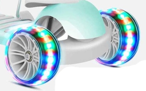 Трёхколесный светодиодный самокат 5 в 1 MINT KIDSTAR