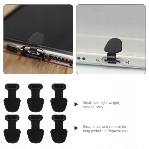 Силиконовые пылезащитные заглушки USB типа C