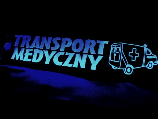 Именная светодиодная табличка с подсветкой «BUS TIR», 40x16 см