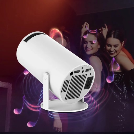 Проектор Hy300 4K Android 11 Wifi6 200 ANSI H713 BT5.0 1080P Домашний кинотеатр
