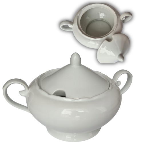 Супница Джойли, белая, 2,5л