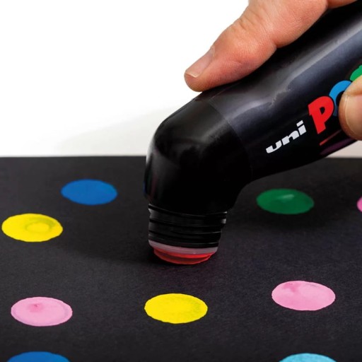 Маркер UNI Posca MOP'R PCM-22 (черный)