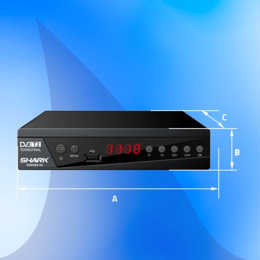 Тюнер-декодер DVBT2 DVBT 2 Наземное ТВ HEVC H.265 HDMI PVR EPG 1080p USB