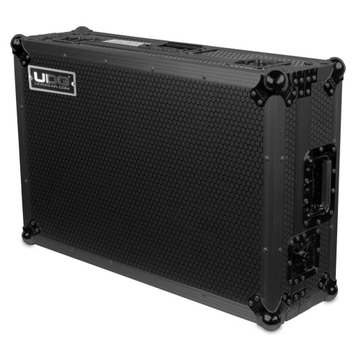 UDG Ultimate Flight Case Pioneer DDJ-REV7 Black Plus Полка для ноутбука + колеса