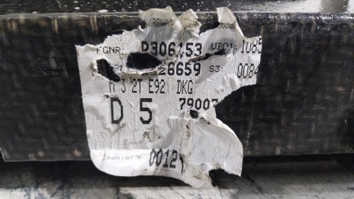 Belka zderzaka tył BMW M3 E92 E93 M Pakiet