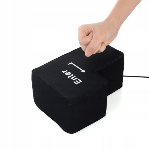 Клавиша ENTER большая антистрессовая USB-подушка