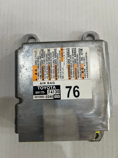 Модуль подушек безопасности SRS КОНТРОЛЛЕР ПОДУШЕК БЕЗОПАСНОСТИ Toyota CH-R 89170-F4130 76
