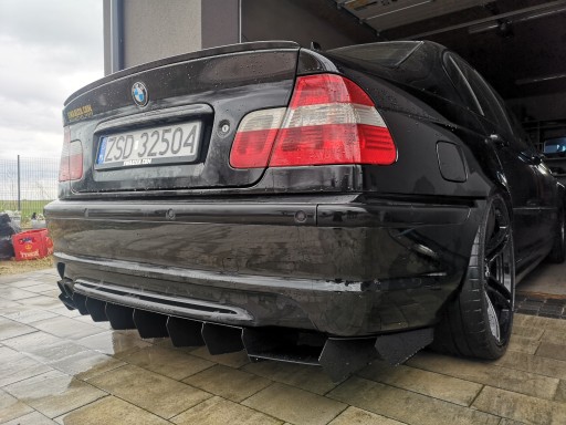 BMW E46 седан купе туринг М-пакет, диффузор
