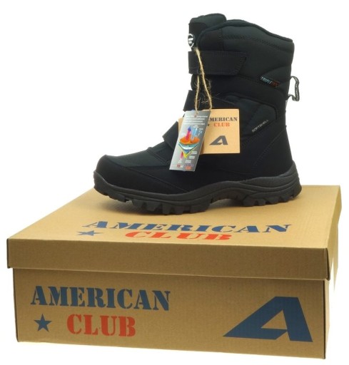 Śniegowce Męskie AMERICAN SoftShell Buty Zimowe 40