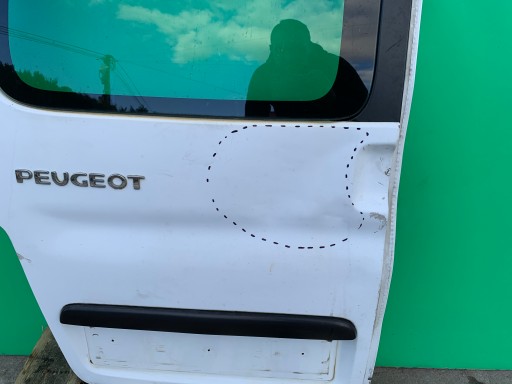 ДВЕРЬ ЗАДНЯЯ ЛЕВАЯ PEUGEOT PARTNER I LIFT 02-10 CITROEN BERLINGO I EWPA