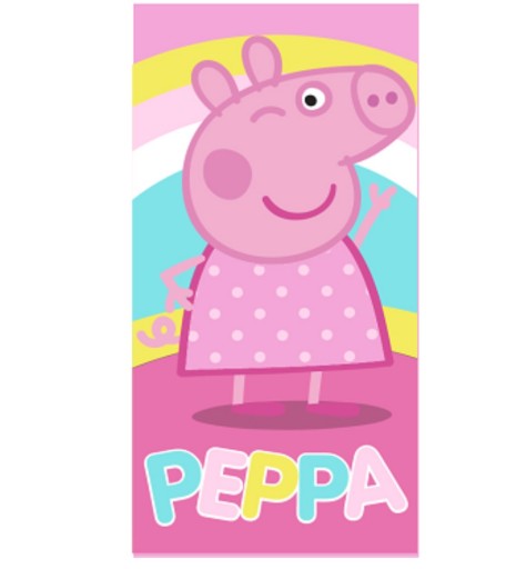 Быстросохнущее пляжное полотенце PEPPA PIG 70х140