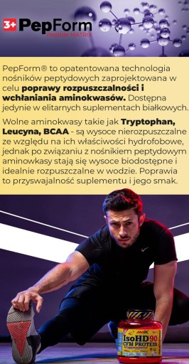 КОКТЕЙЛЬ БЕЗ САХАРА Постоянное и эффективное снижение веса с помощью изолята белка Iso HD 90.