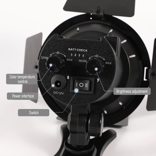 10 Вт RGB-светильник для фотосъемки, двухцветный светодиодный светильник синего цвета