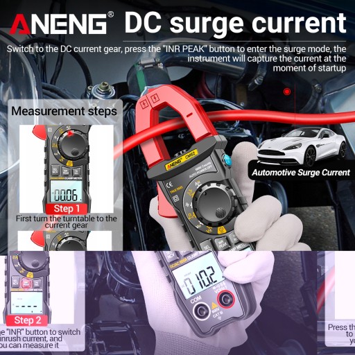 ANENG CM82 Цифровые клещи, 6000 отсчетов