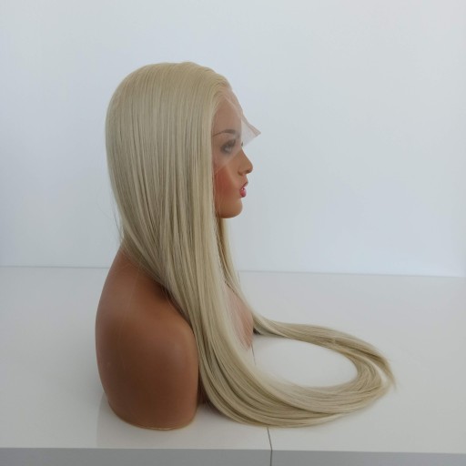 Парик LACE FRONT Блондин 40/55/80см 2 БЕСПЛАТНЫЕ шапочки