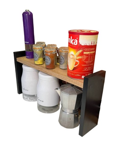 Półka kuchenna regał stojący na blat 45x11 25x11cm 1Poziom