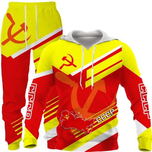 Bluza Komplet Męski CCCP rosyjski zsrr zsrr drukow