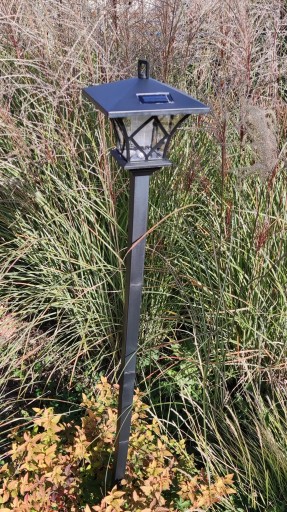 Садовый светильник SOLAR lantern, высокий, 150 см, 2 светодиода