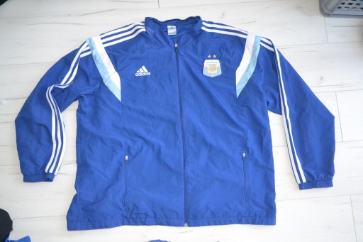 КУРТКА ADIDAS AFA ARGENTINA ВЕСЕННЯЯ КУРТКА СВИТШОТ 3XL