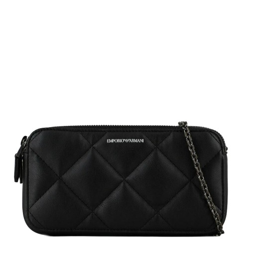 Маленькая черная сумочка Emporio Armani на цепочке